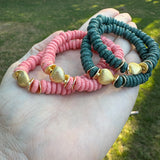 Sandy Heart Bracelet