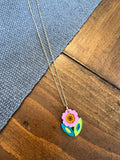 Flora Charm Necklace