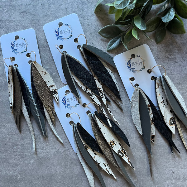 Feathered Hoops